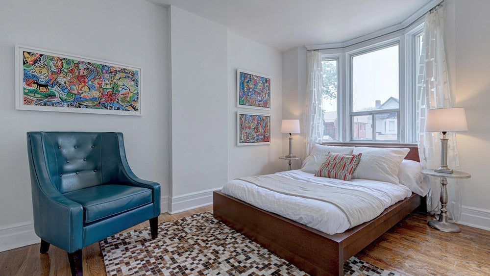 Travelogue, acrylic painting