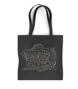 'Peace Be With You' Canvas Tote Bag