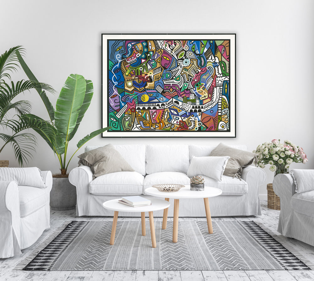 Skydwellers, high resolution scan